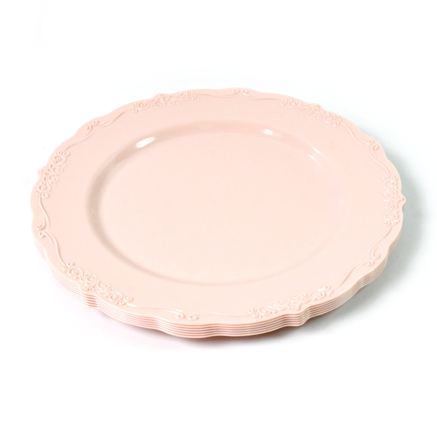Plastic Dinner Plates Wedding Birthday Party Tableware Supplies (6 Pcs Set) Plastic Dinner Plates Wedding Birthday Party Tableware Supplies (6 Pcs Set)
